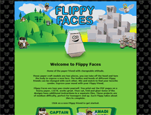 Tablet Screenshot of flippyfaces.com